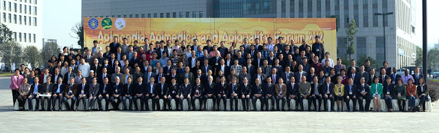 Pariticpants in the 2012 Apimondia Apimedica-Apiquality International Forum Held in Zhenjiang, China Oct. 22-25